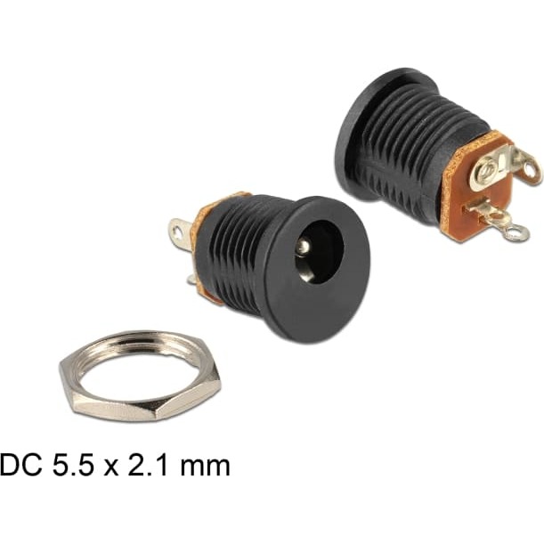 Delock Installation socket DC 2.1
