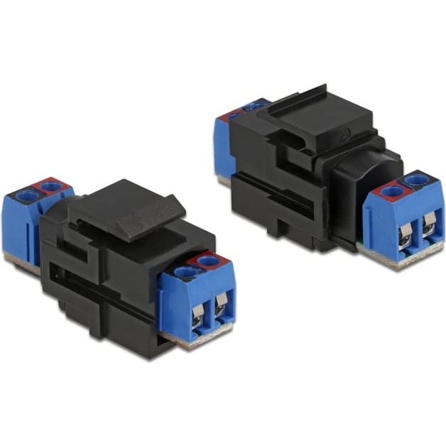 Delock Keystone module 2 pin terminalblock