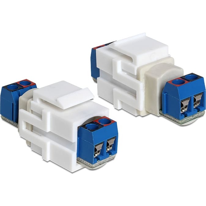 Delock Keystone Module 2 pin terminalblock