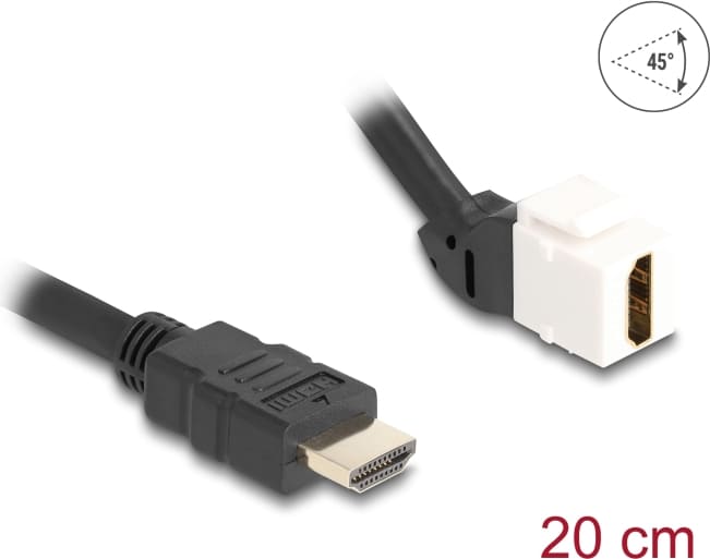Delock Keystone Module Cable HDMI male
