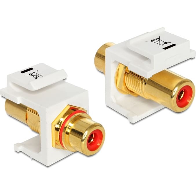 Delock Keystone Module RCA female >