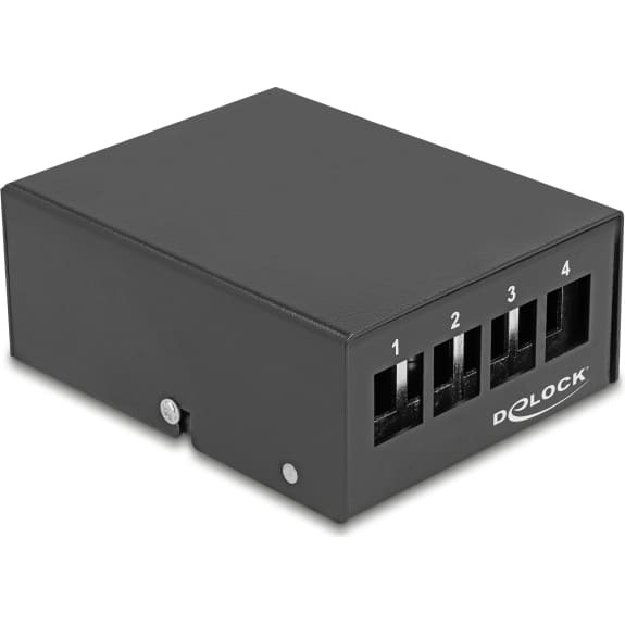Delock Keystone Patch Panel 4 Port