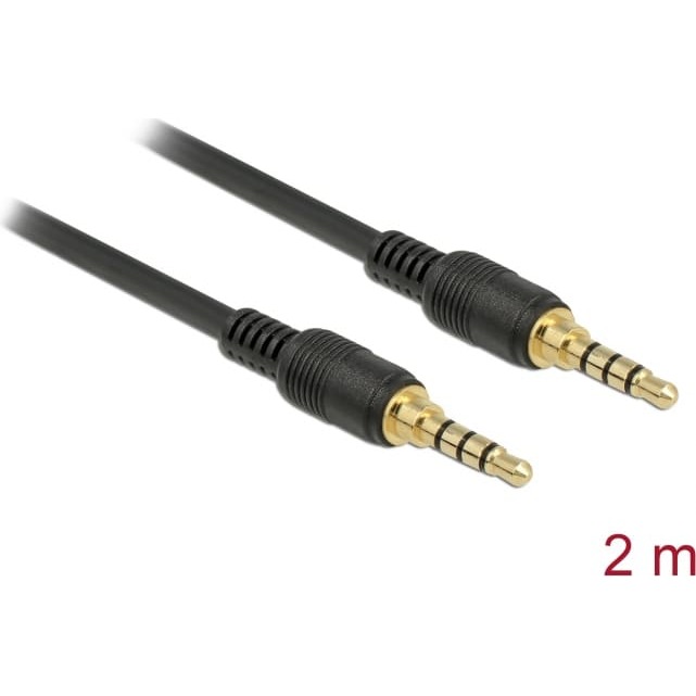 Delock Klinkenkabel 3,5 mm 4