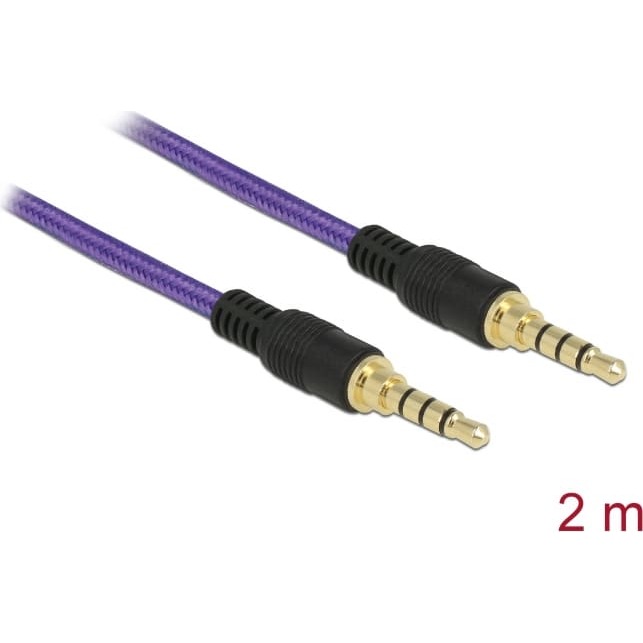 Delock Klinkenkabel 3,5 mm 4