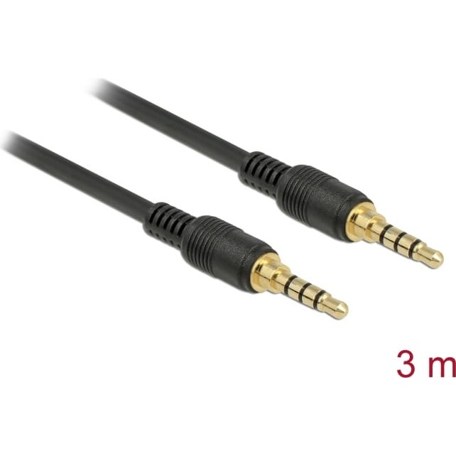 Delock Klinkenkabel 3,5 mm 4