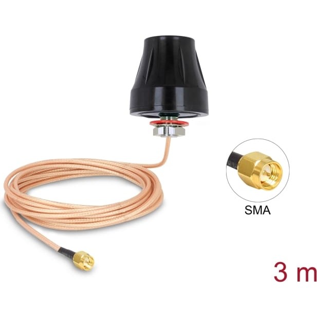 Delock LTE Antenna SMA plug 2
