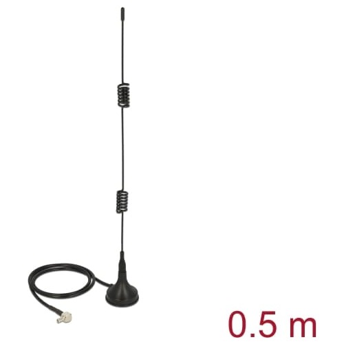 Delock LTE Antenna TS-9 plug 90°