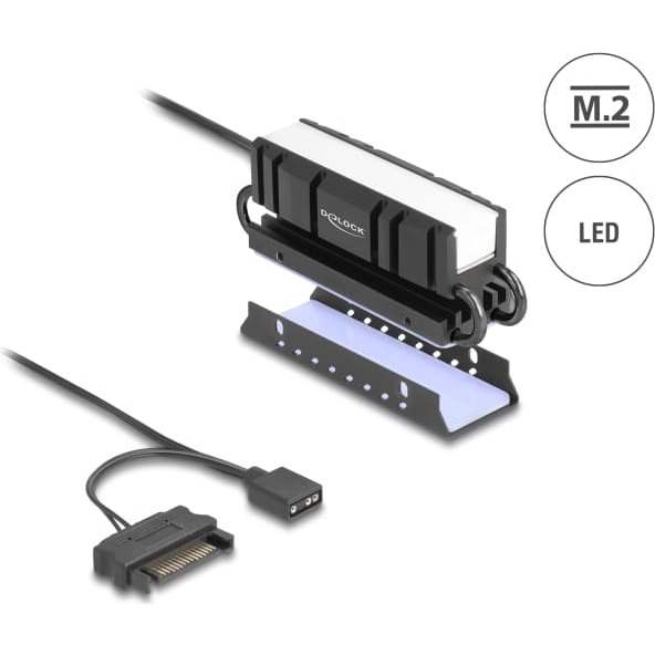 Delock M.2 Heat sink for