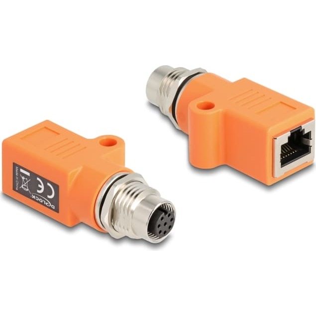 Delock M12 Adapter A-coded 8 pin