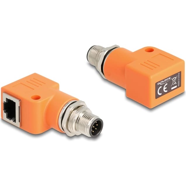 Delock M12 Adapter A-coded 8 pin