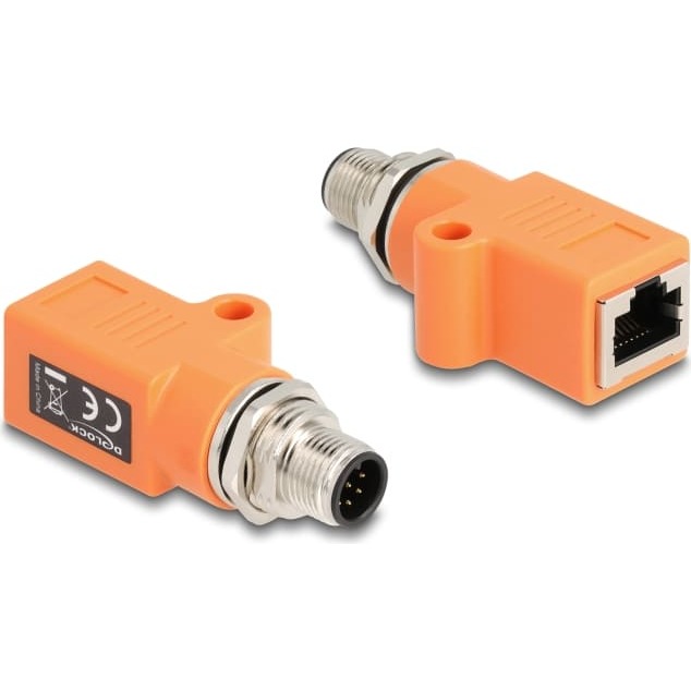 Delock M12 Adapter A-coded 8 pin