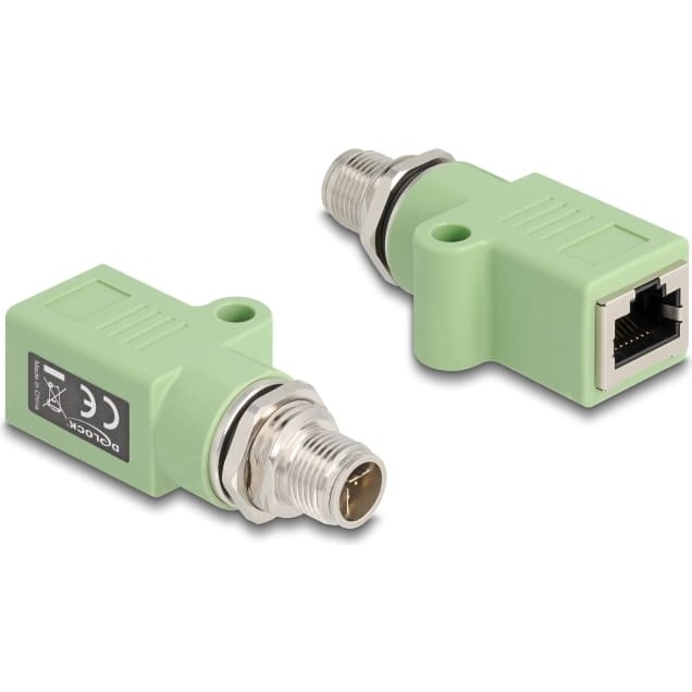 Delock M12 Adapter X-coded 8 pin