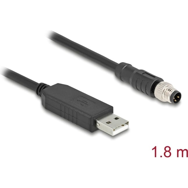 Delock M8 Serial Connection Cable with
