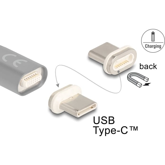 Delock Magnetic Adapter USB Type-C™ male