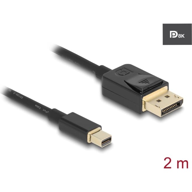 Delock Mini DisplayPort to DisplayPort cable