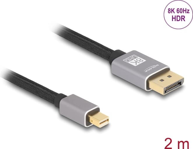 Delock Mini DisplayPort to DisplayPort cable