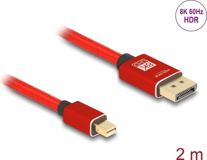 Delock Mini DisplayPort to DisplayPort cable