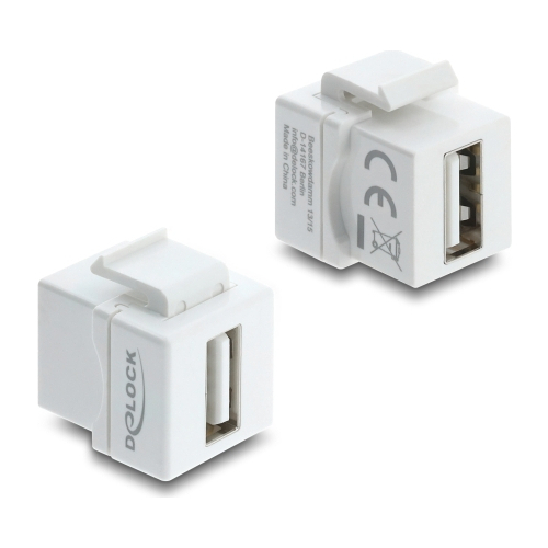 Delock Mini Keystone Module Coupler USB