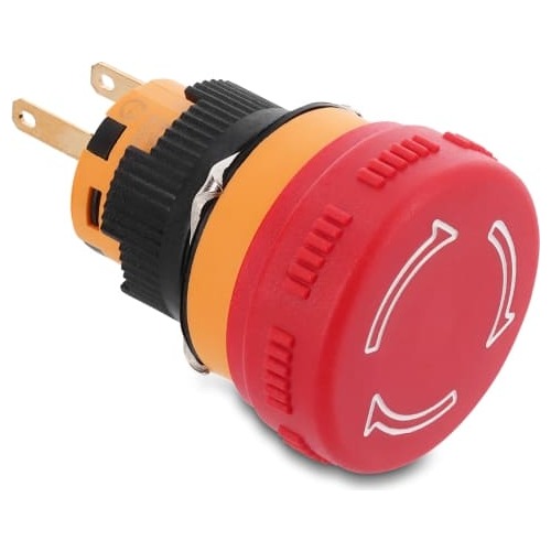 Delock Mushroom-Head Push Button for Installation