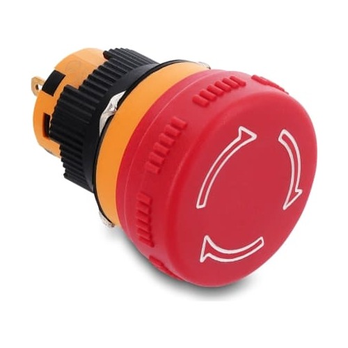 Delock Mushroom-Head Push Button for Installation