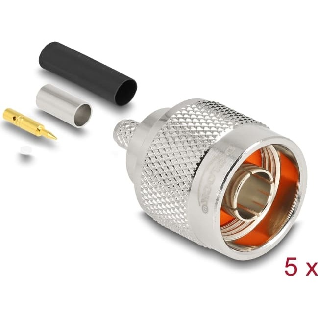 Delock N plug for crimping LMR