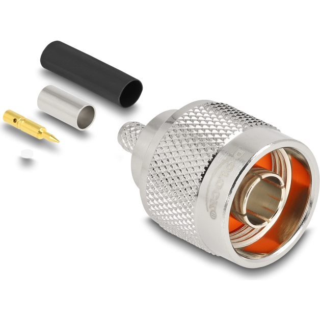 Delock N plug for crimping LMR
