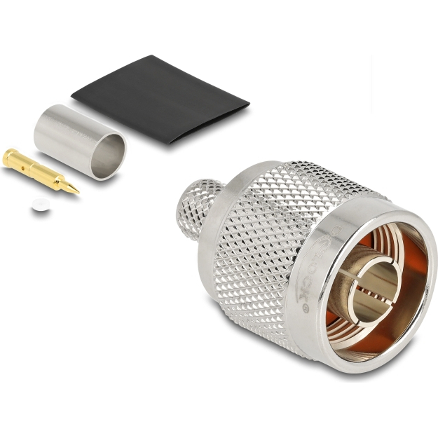 Delock N plug for crimping LMR