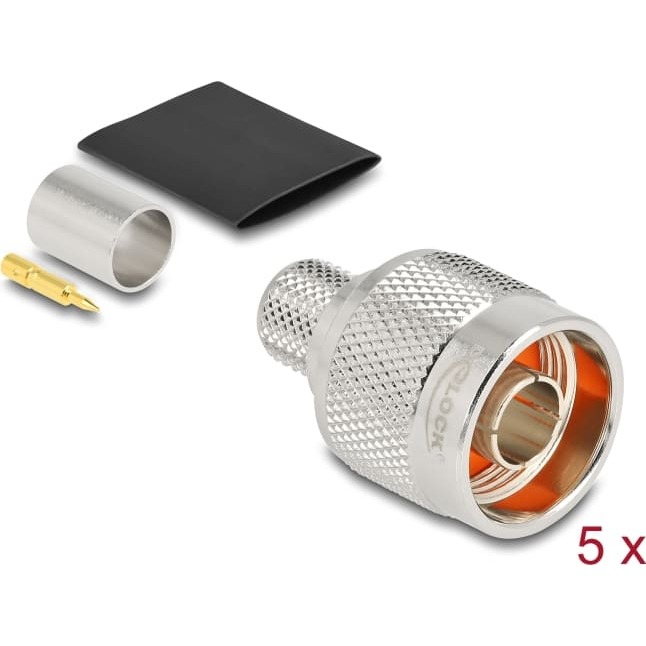 Delock N plug for crimping LMR