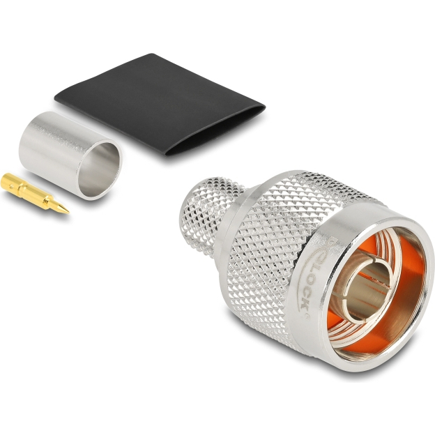 Delock N plug for crimping LMR