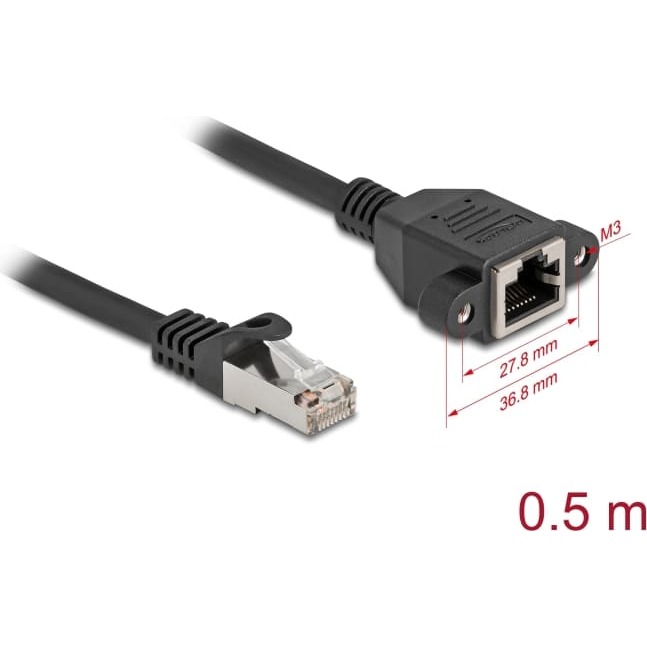 Delock Network Extension Cable S/FTP RJ45