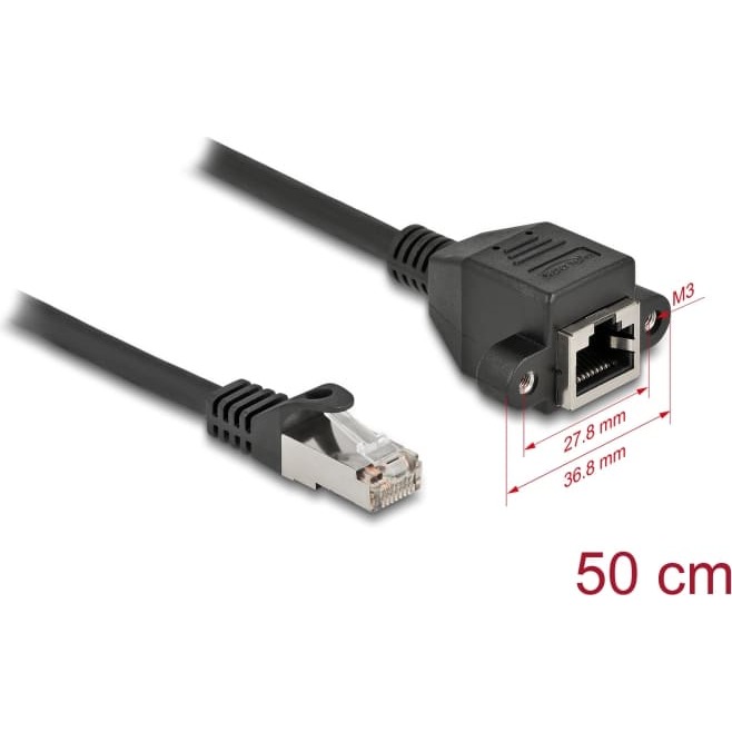 Delock Network Extension Cable S/FTP RJ45