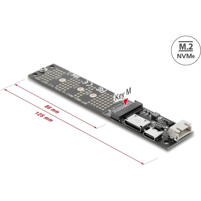 Delock OCuLink to M.2 Key