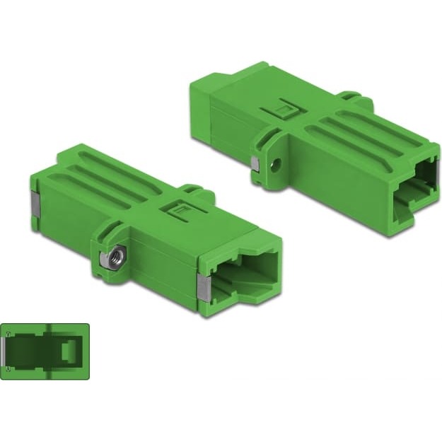 Delock Optic Fiber Coupler E2000 Simplex