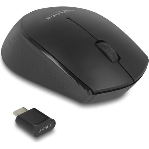 Delock Optical 3-button mini mouse USB