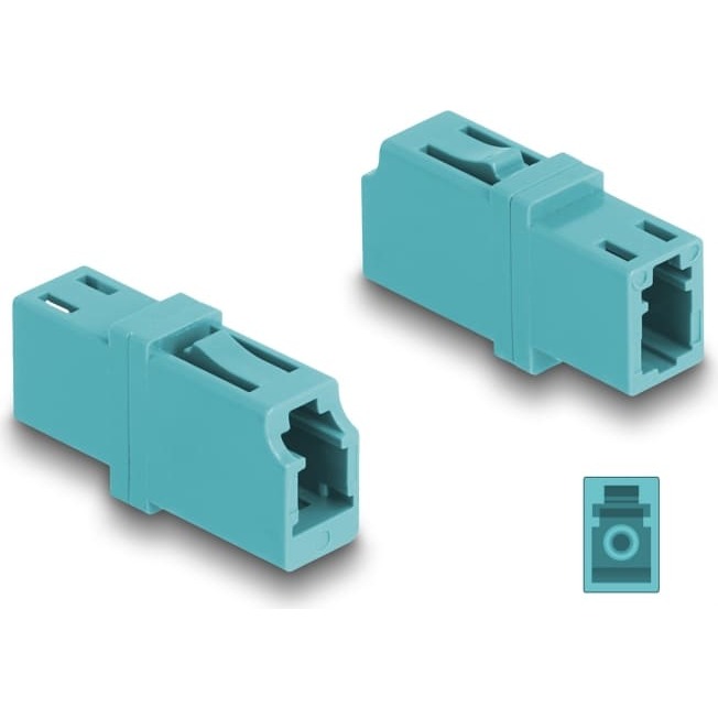 Delock Optical Fiber Coupler LC Simplex