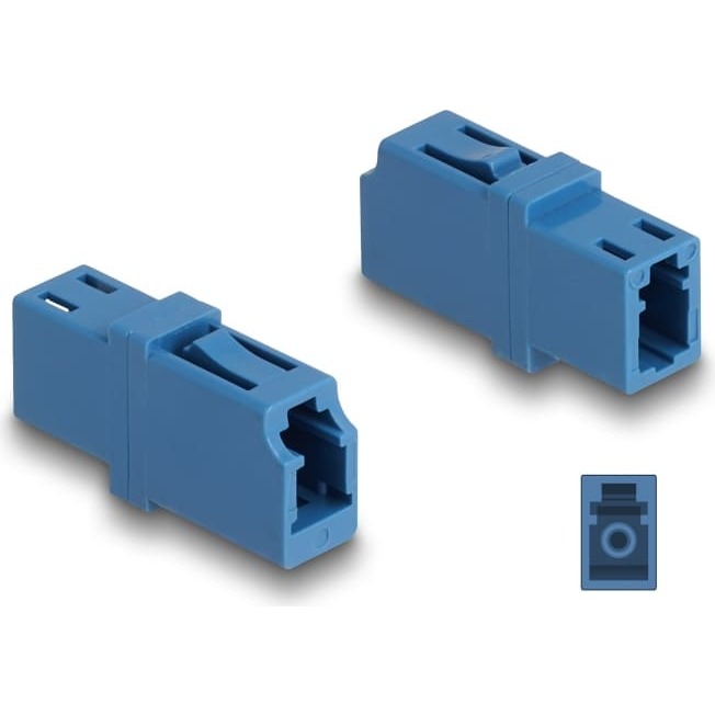 Delock Optical Fiber Coupler LC Simplex