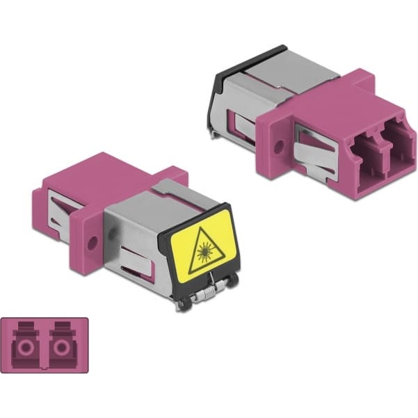 Delock Optical Fiber Coupler with laser