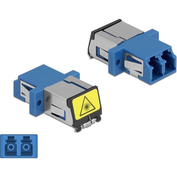 Delock Optical Fiber Coupler with laser