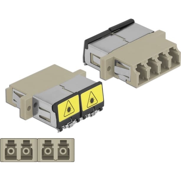 Delock Optical Fiber Coupler with laser
