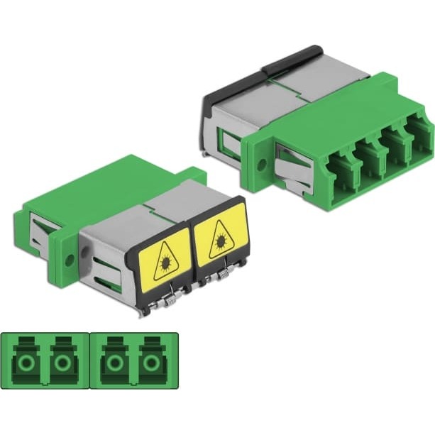 Delock Optical Fiber Coupler with laser