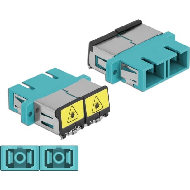 Delock Optical Fiber Coupler with laser