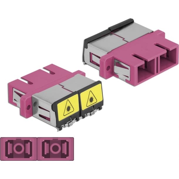 Delock Optical Fiber Coupler with laser