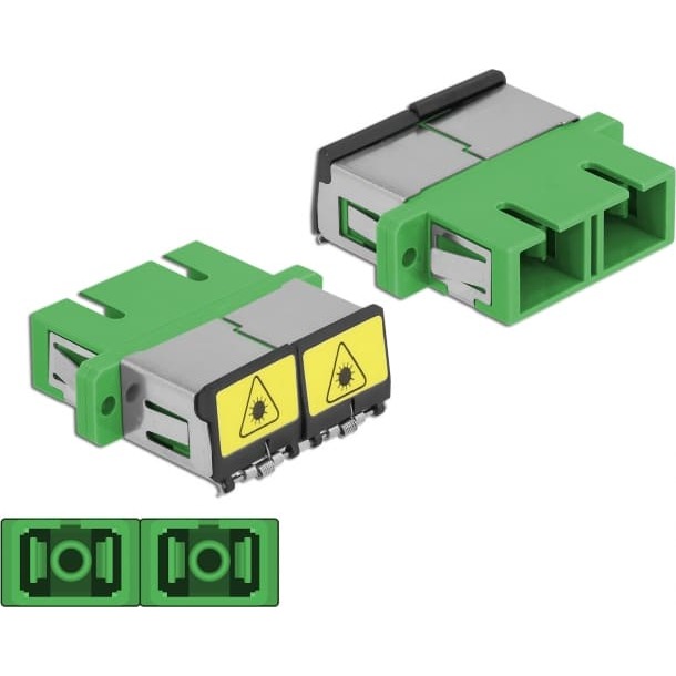 Delock Optical Fiber Coupler with laser