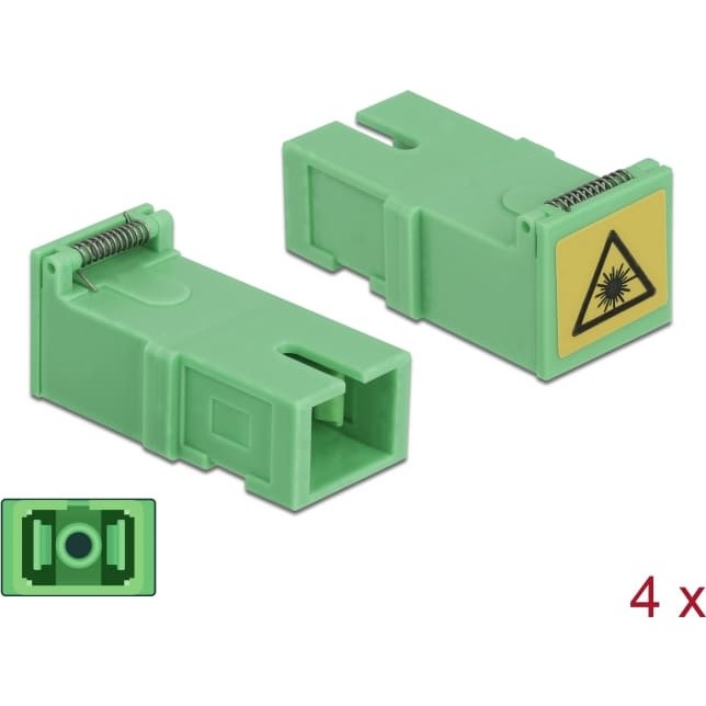 Delock Optical Fiber Coupler with laser