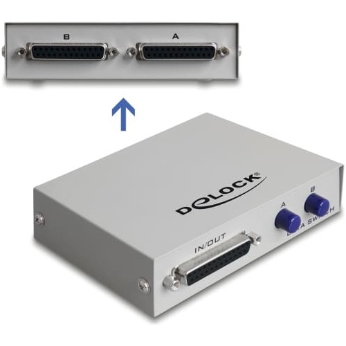 Delock Parallel Switch D-Sub 25 pin