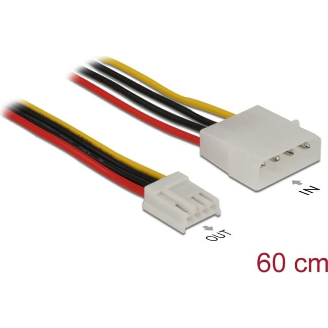 Delock Power Cable 4 pin male