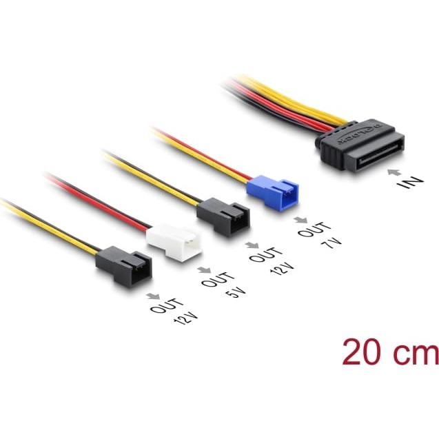 Delock Power cable SATA 15 pin