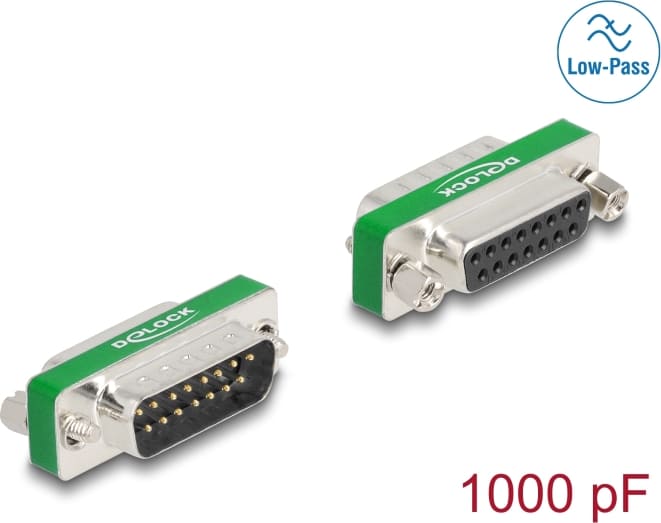 Delock RF/EMI Interference Suppression Filter D-Sub