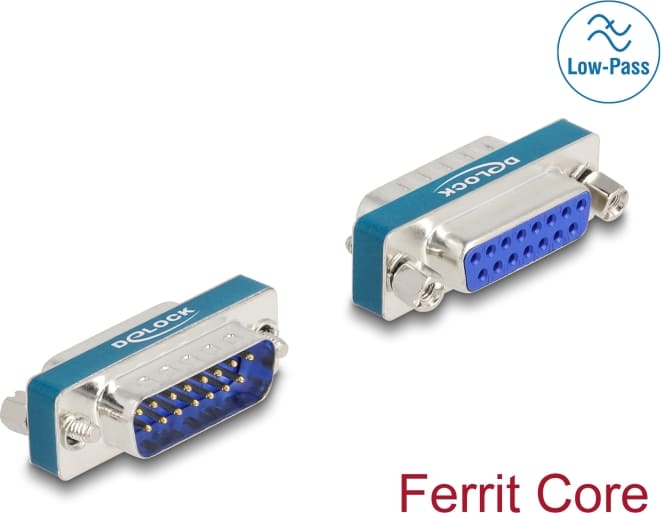 Delock RF/EMI Interference Suppression Filter D-Sub