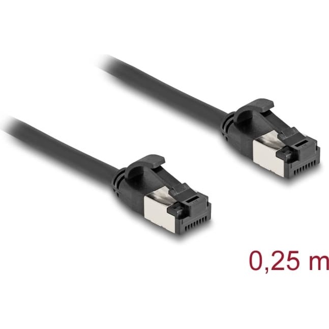 Delock RJ45 Cable plug to plug